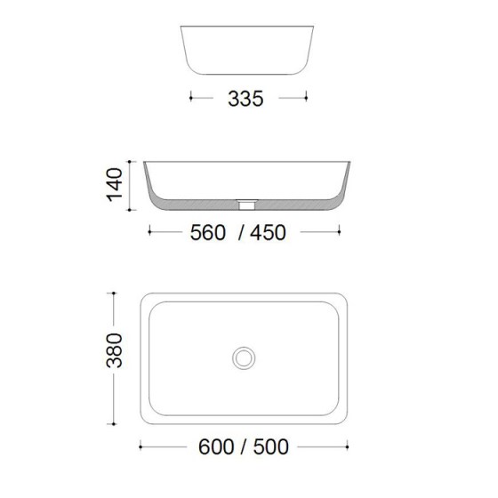 ΜΑΡΜΑΡΙΝΟΣ ΝΙΠΤΗΡΑΣ GAIA MARBLE CARRARA NUOVO DS50-300 / DS60-300 FOSSIL